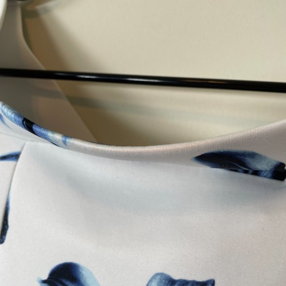 SOLD Boohoo Floral Off The Shoulder Skater Dress - Picture 7 of 11